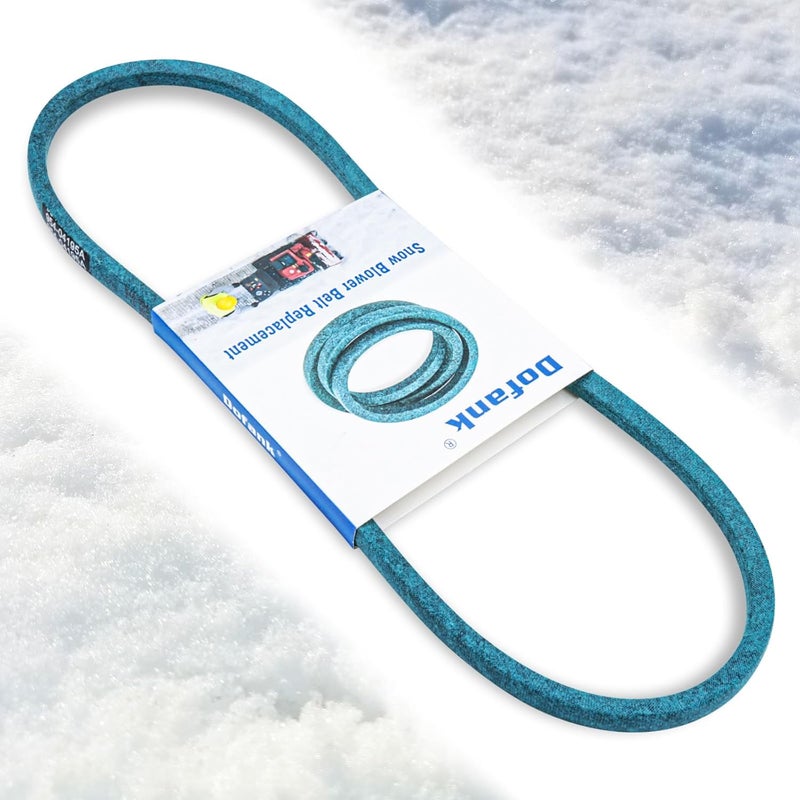 Dofank 954-04195A Auger Belt Kevlar for MTD, Cub Cadet, Troy-Bilt, Craftsman, Yard Man, Yard Machines Snowblower Parts, Replaces MTD 754-04195, 754-04195A, 954-04195 - 1/2" x 37" - Image 5